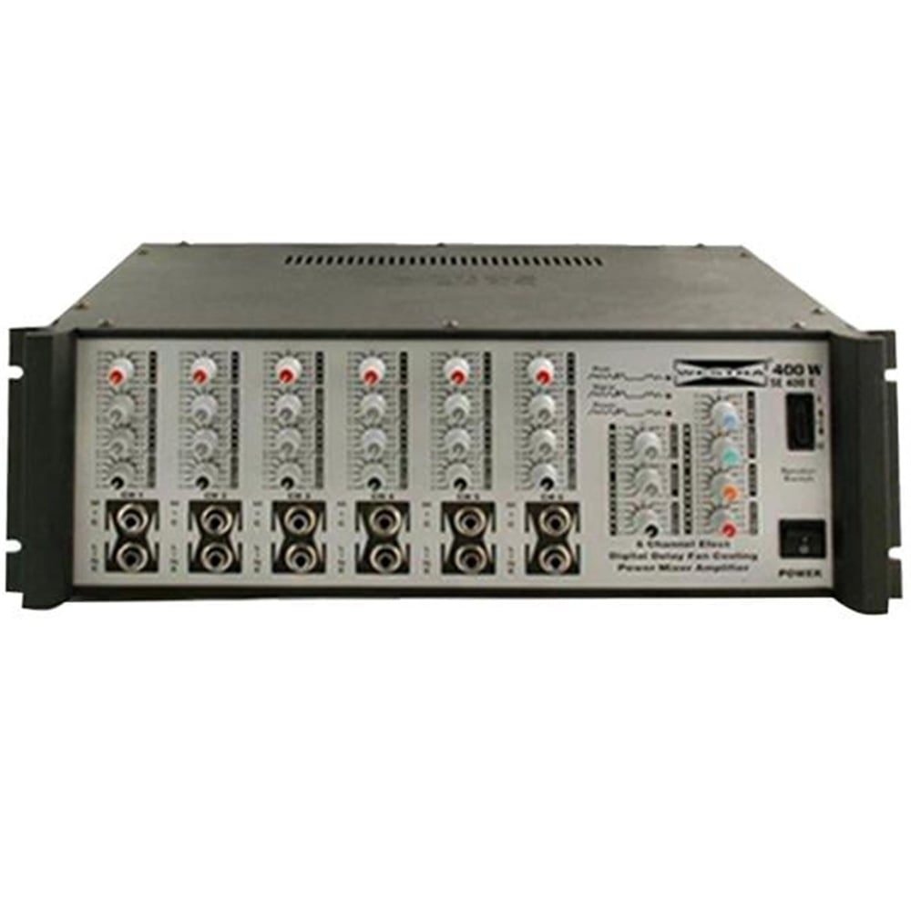 Oem Star Se-400T 400 Watt 6 Kanal Trafolu Anfi - Seslendirme Amfileri