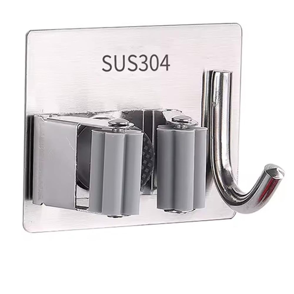 Sunup Sunup SN-26354 Kancalı Duvara Monte Süpürgee-Paspas Tutucu - Ev ve Yaşam
