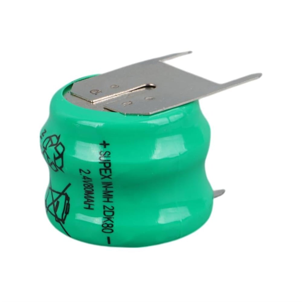 Supex Supex 2.4 Volt 80 mAh Hafıza Bios Pili 2DK80 - Şarjlı Piller