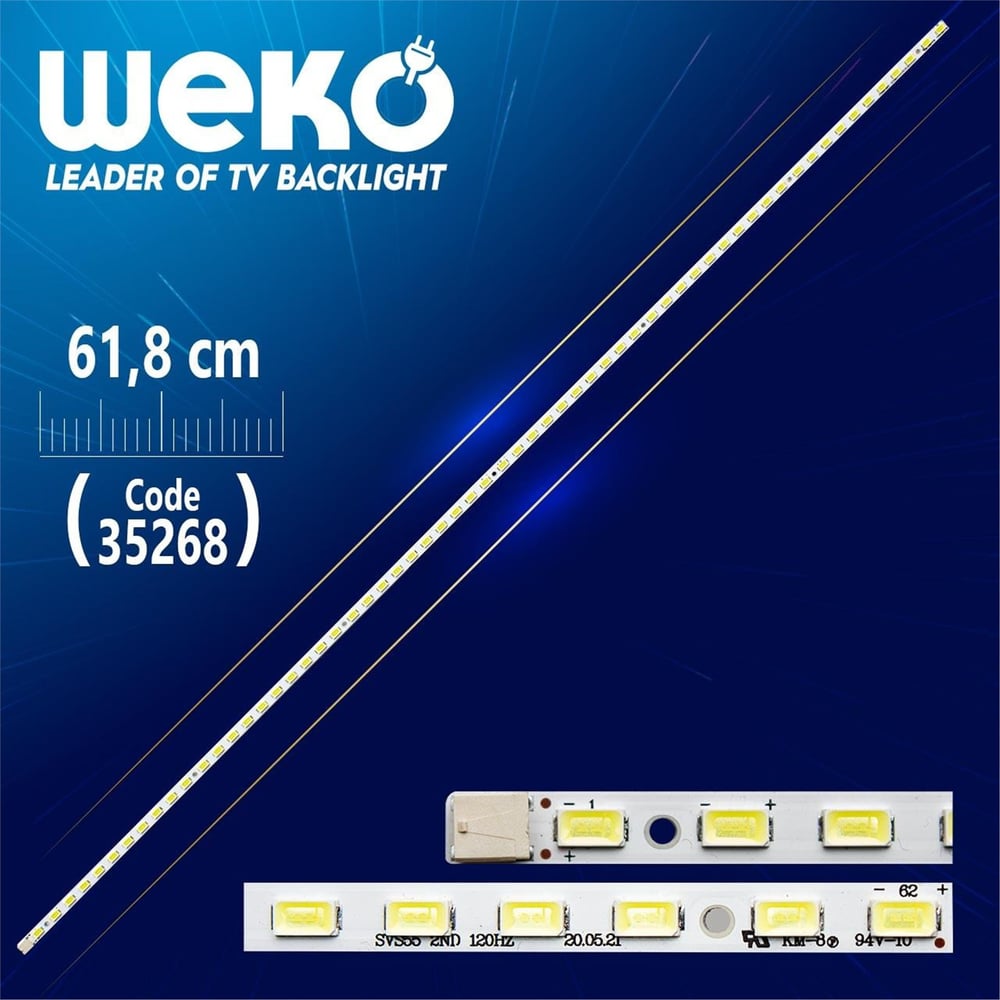 Weko SVS55_2ND_120HZ - 61.8 Cm 62 Ledli - (WK-914) Tv Led Bar - Tv Led Bar