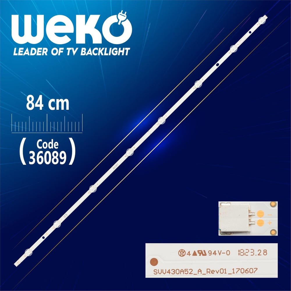 Weko SVV430A52_A_REV01_170607 - 8 LEDLİ 84 CM - Tv Led Bar - Tv Led Bar