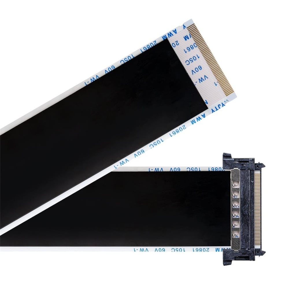 Oem T-Con Anakart 60 Cm Flexi Kablo 51 Pın Nyjty Awm 20861 105C 60V Vw-1 - Panel Tamir Malzemeleri