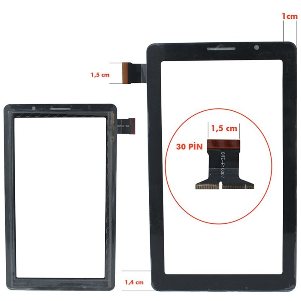 Oem Tablet Dokunmatik Ekran (Bite-P10007) 7 Copya Samsung - Tablet Malzemeleri