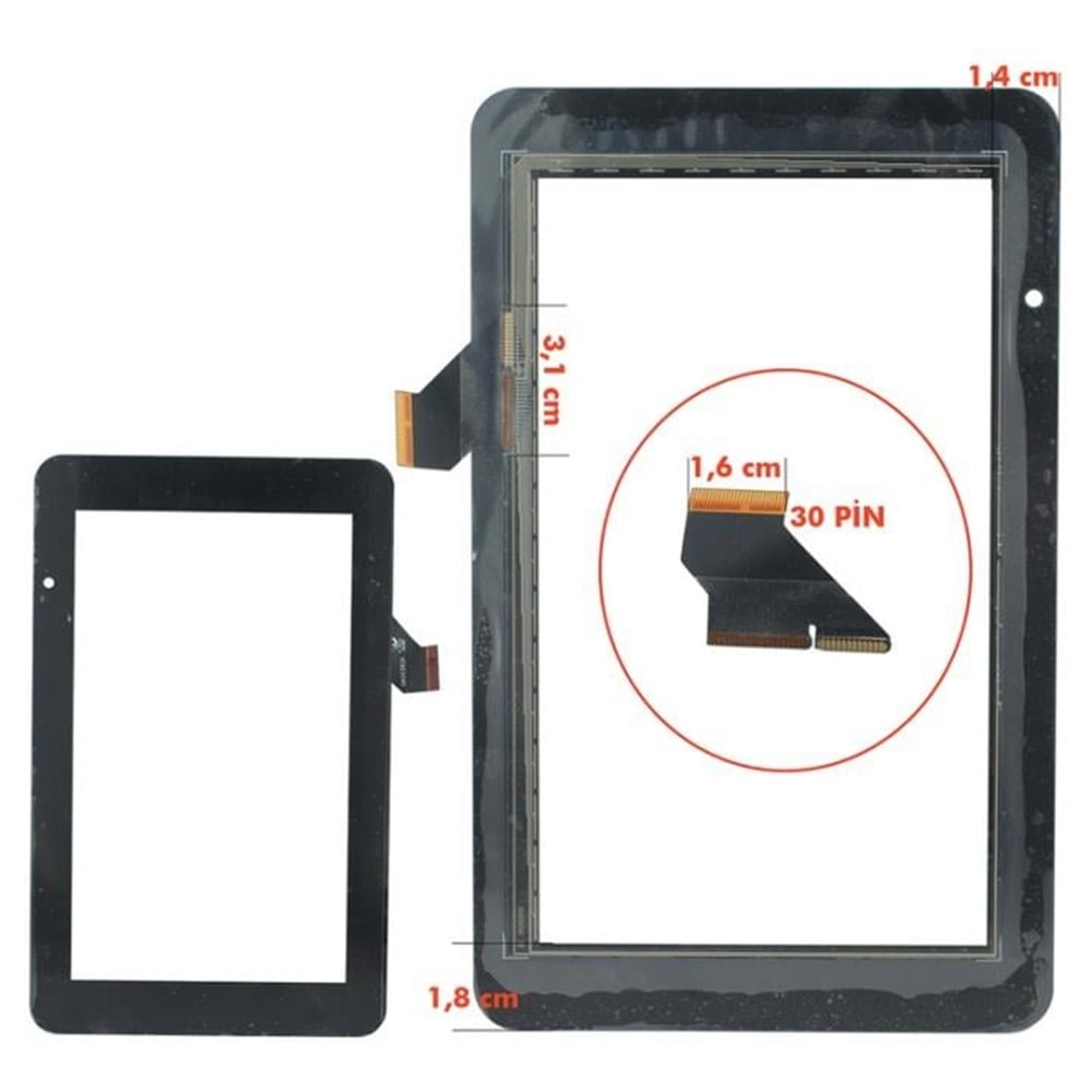 Oem Tablet Dokunmatik Ekran (Gkg0362A)  7   No:5  Casper - Tablet Malzemeleri