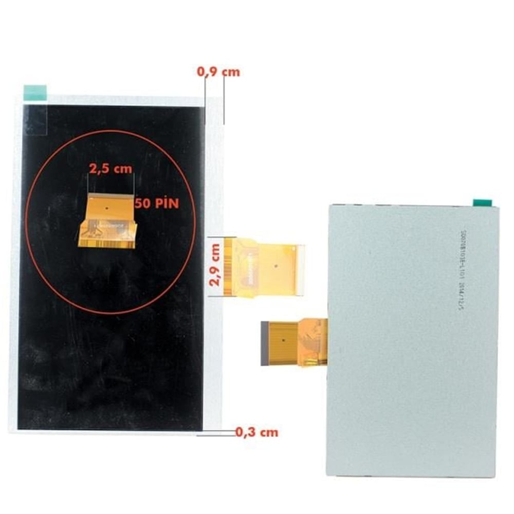 Oem Tablet Dokunmatik Ekran (Lcd 100 3,5) 7 Hdz070Boep50-Bld - Tablet Malzemeleri