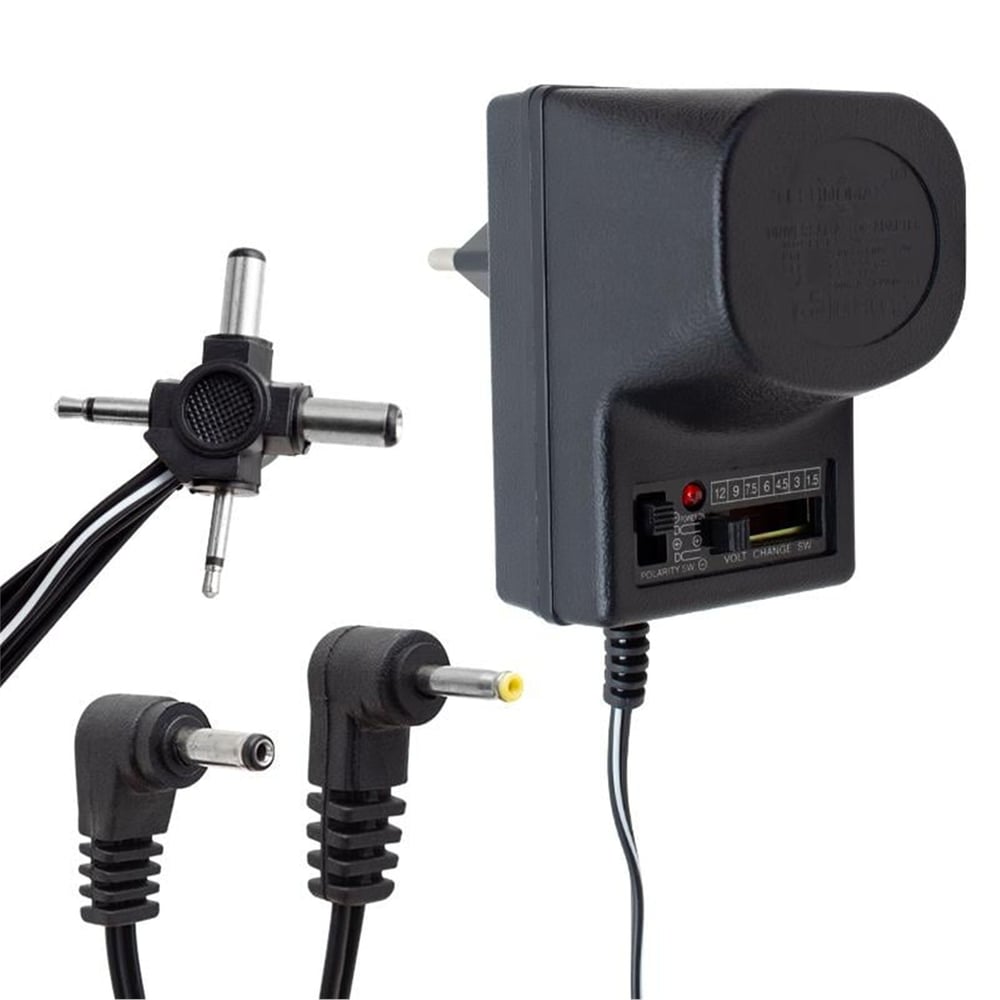 Technomax Technomax TM-2108 1.5 -12 Volt 500 mA Kademeli Adaptör - Adaptörler