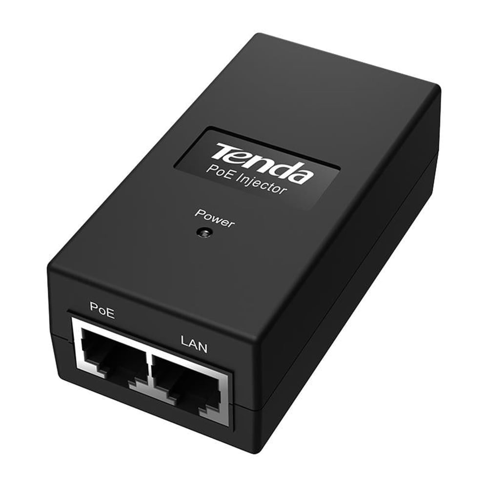 Tenda Tenda PoE15F 10/100 Mbps 802.3 AF/AT PoE Enjektör - Ethernet Switch