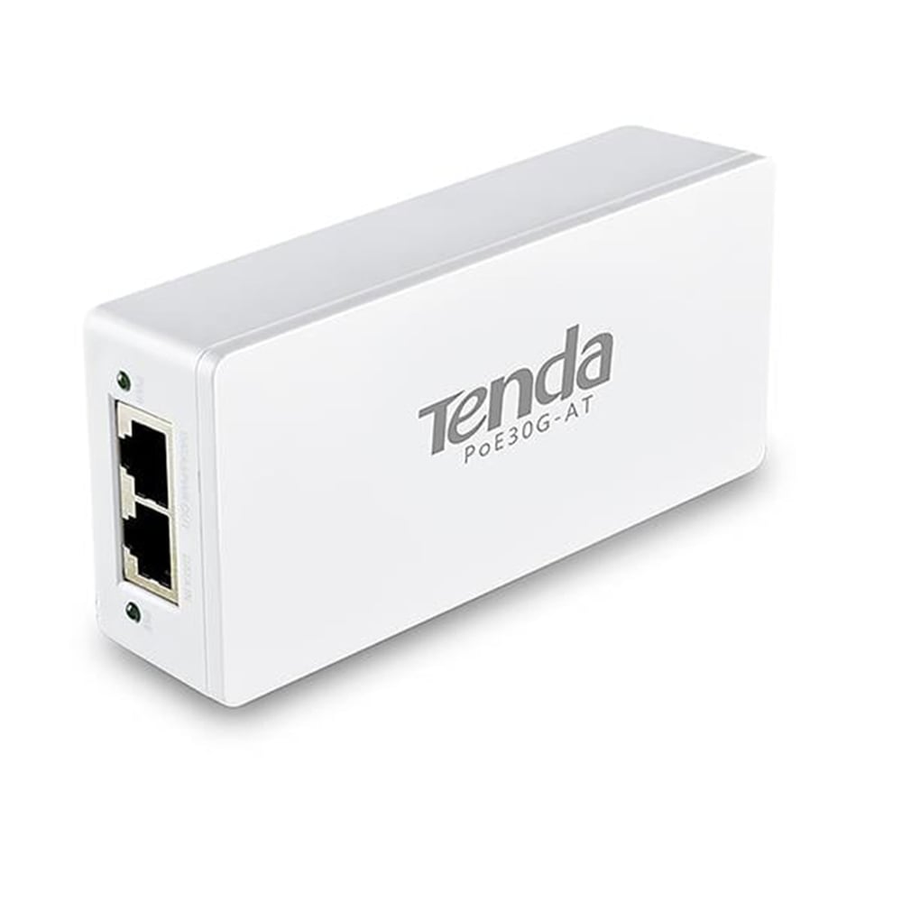 Tenda Tenda PoE30G-AT 2Port Gigabit PoE Enjektörü - Ethernet Switch