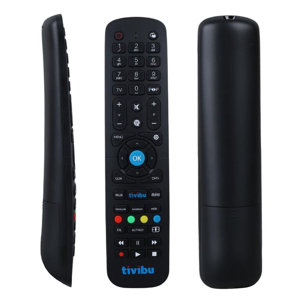 Original Tivibu HD Uydu Alıcı Kumandası - Uydu Alıcısı Kumandaları