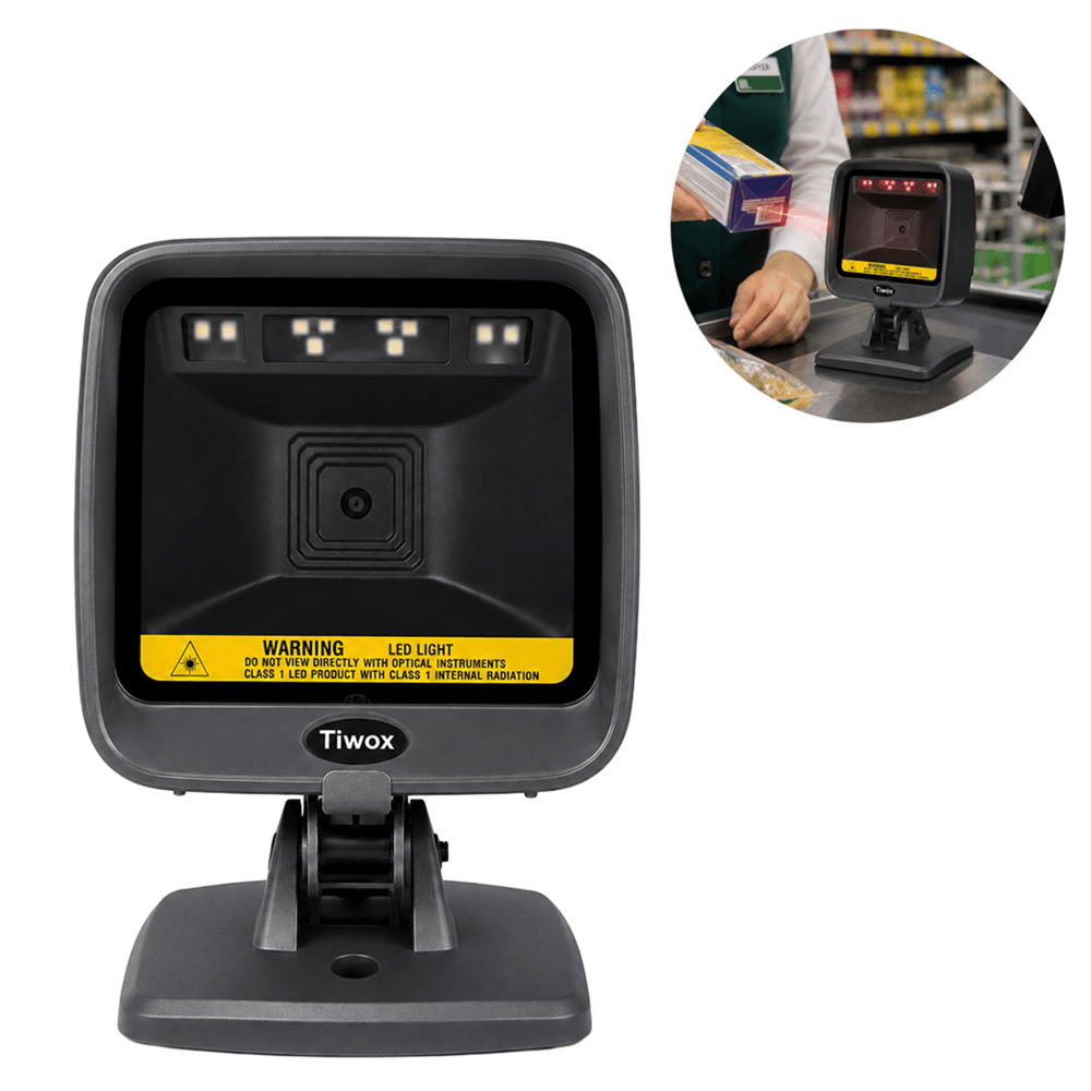 Tiwox Tiwox Vs-6000 2D Karekod Kablolu Usb Masaüstü Barkod Okuyucu - Kategorisiz