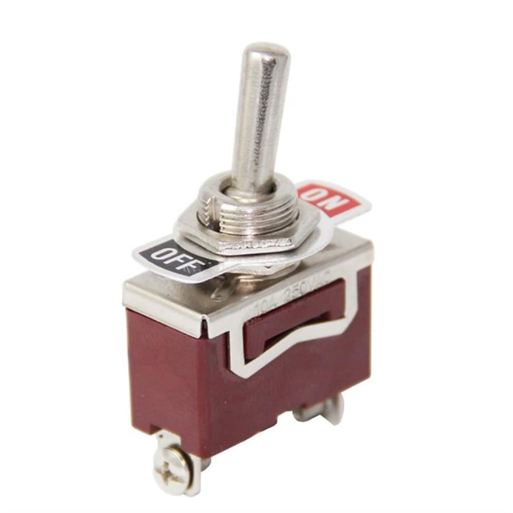 Powermaster Toggle Switch 2P On-Off Ø12Mm Kn3C-101 (Ic-152-2) - Fiş - Jack - Şase