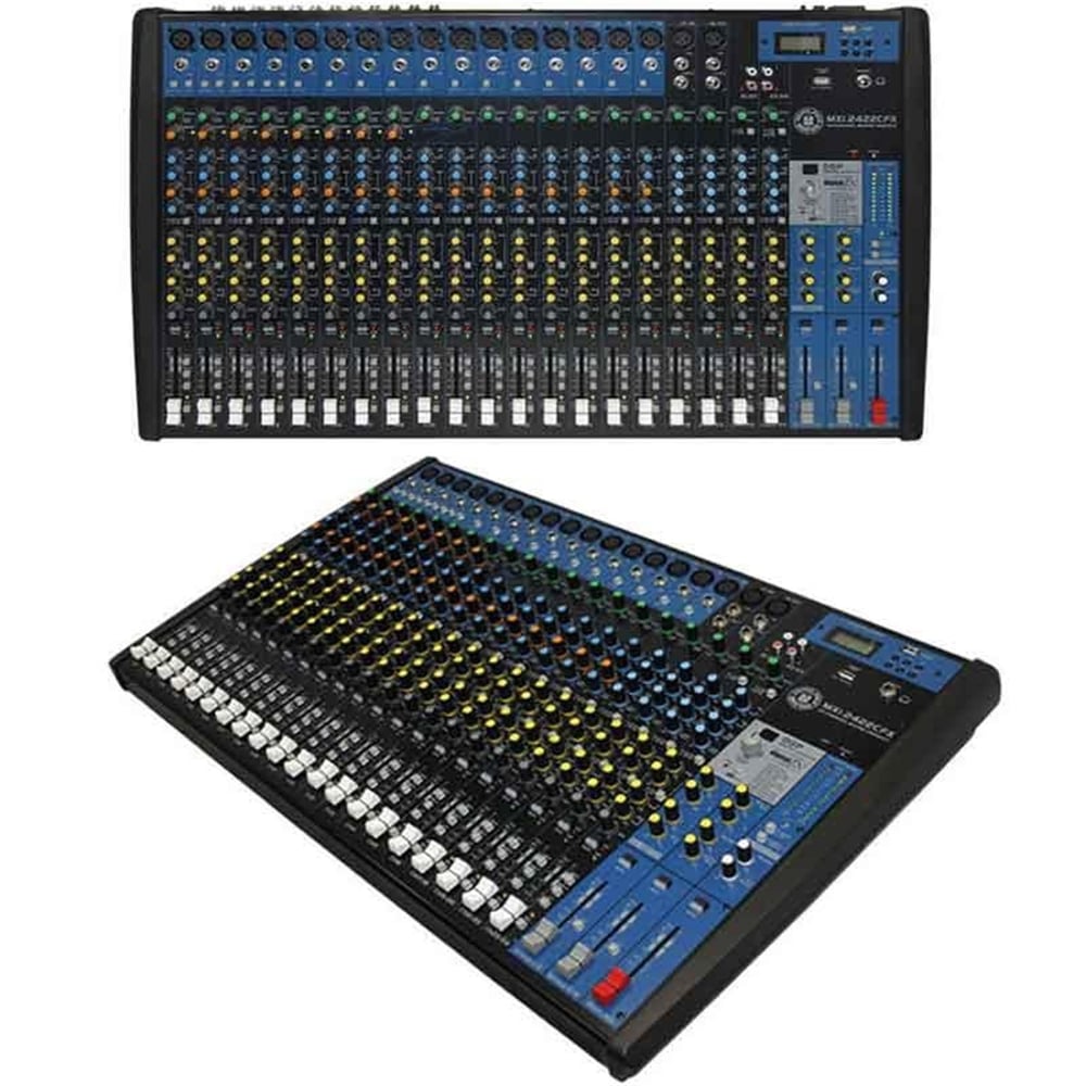 Topp Pro Topp Pro Mxı-2422Cfx 16 Mikrofon-Lıne-2 Stereo Lıne Usbli 24 Kanal Deck Mıxer - Cami Anfisi