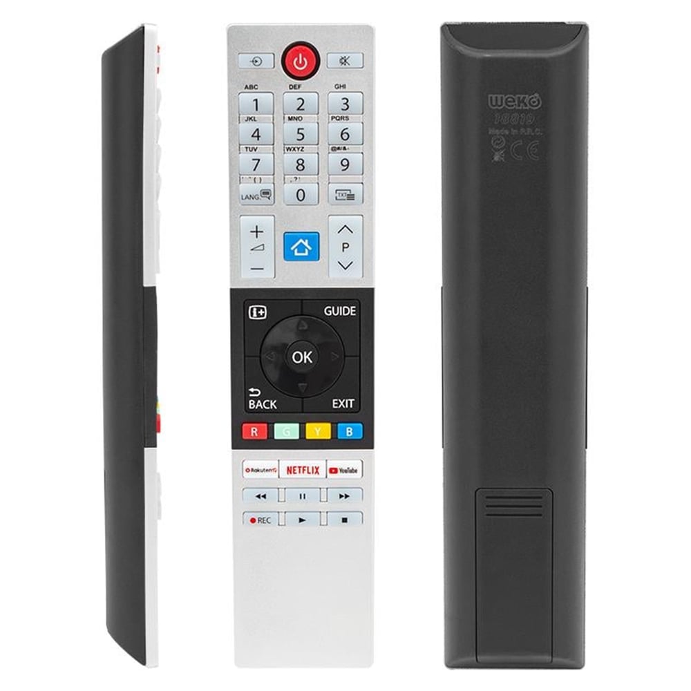 Toshiba Toshiba CT-8528 Netflix-Youtube-Rakuten Tv Tuşlu Lcd-Led Tv Kumanda - Toshiba Lcd Kumanda