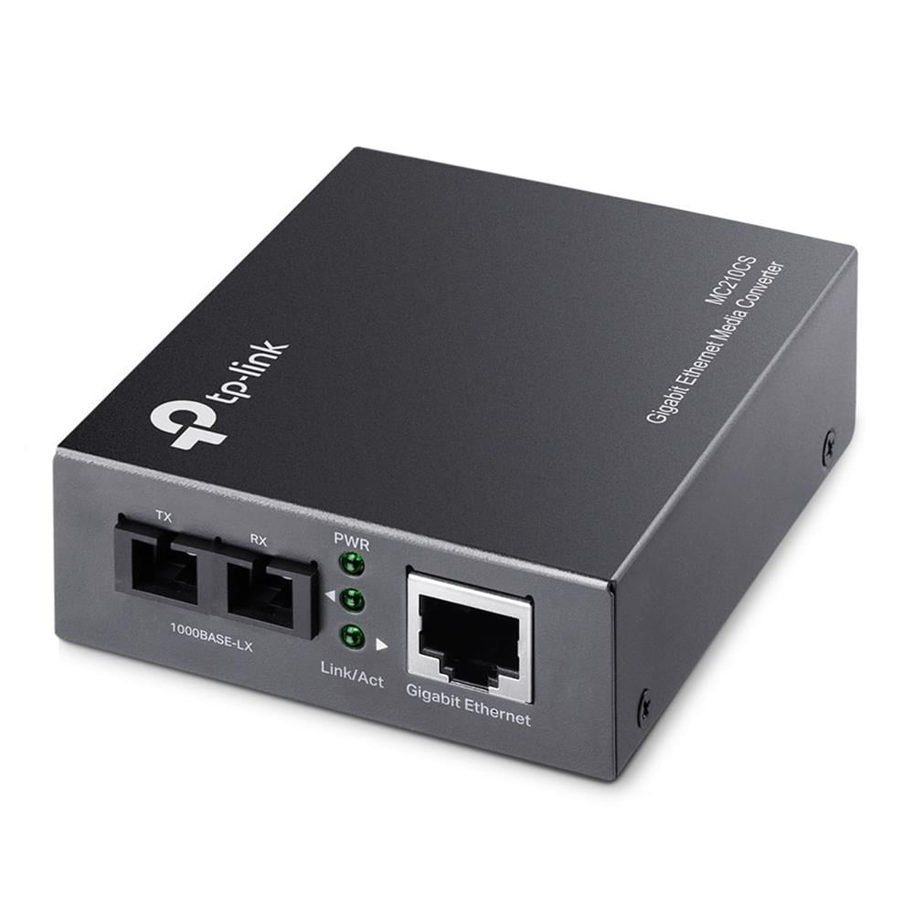 TP-Link Tp-Link MC210CS Gigabit Single Mode Ethernet Medya Dönüştürücü - Ağ Ürünleri