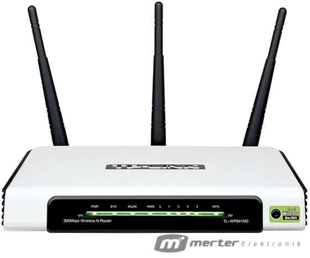 TP-Link Tp-Link TL-WR941ND SST 300 Mbps Kablosuz Router - Access Point-Router