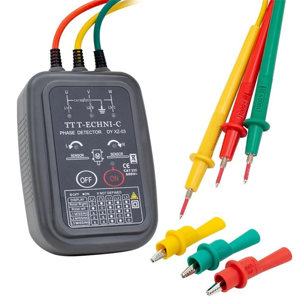 TT-Technic TT-Technic XZ-03 Led Göstergeli Faz Sırası Ölçer - Ölçü Aletleri