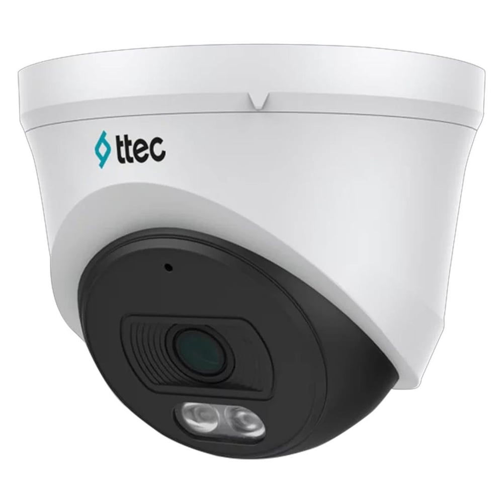Ttec Ttec IPDP-2330M-M-LITE 2MP 2.8mm 30 Metre IR Sensörü Dahili Mikrofonlu H265+ IP67 IP Dome Kamera - IP Kameralar