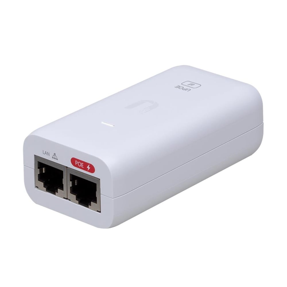 Powermaster UBİQUİTİ U-POE-AT 48 Volt 30 Watt POE Adaptör Injector - Ağ Ürünleri