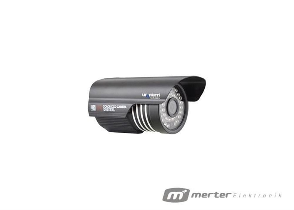 Uranium Uranıum St-Mlg60Yb 600 Tvl 24 Led 3.6 Mm Kamera - Güvenlik Kamerası