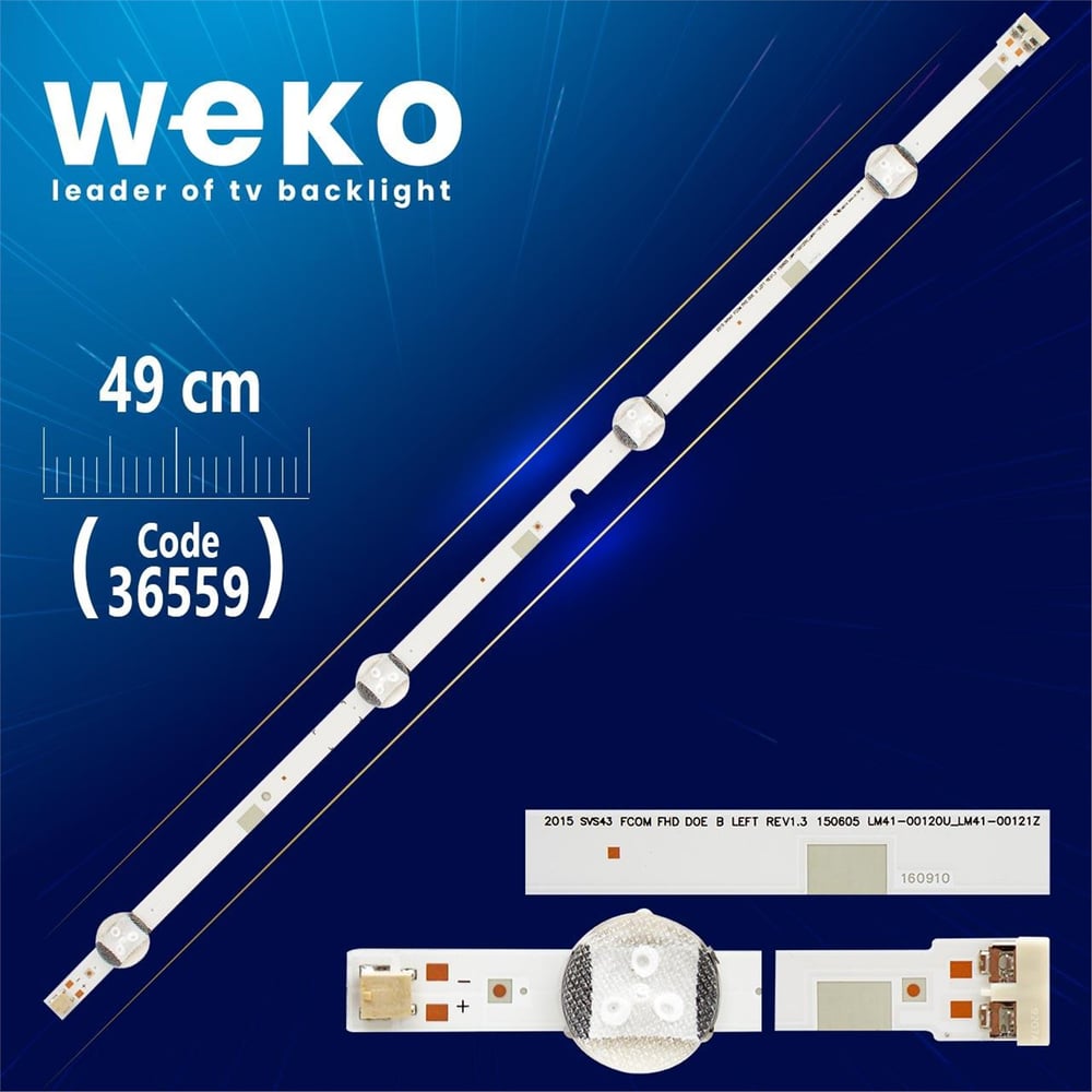 Weko V5dn-430Sma-R2 2015 Svs43 Fcom Fhd  4 Ledli -Led Tv Bar - Tv Led Bar