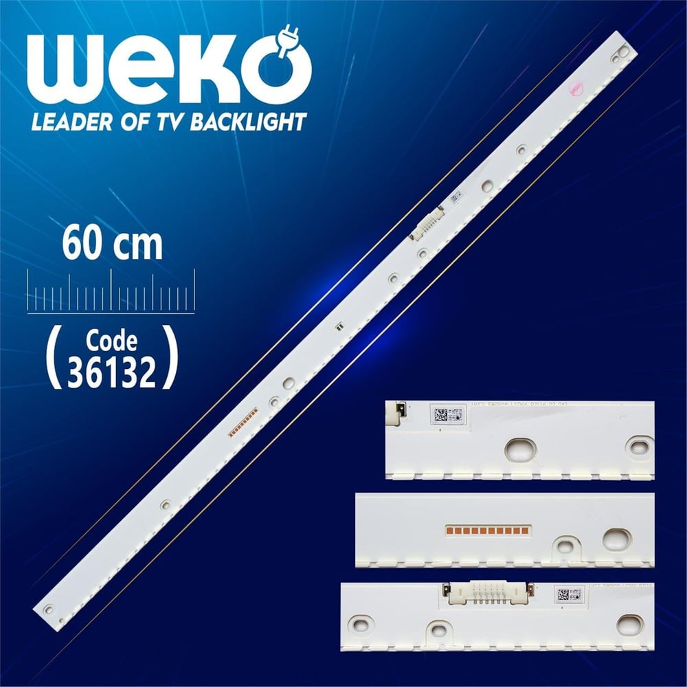 Weko V6ER_550SMA_LED66_R2 - 66 LEDLİ - 60 CM - Tv Led Bar - Tv Led Bar