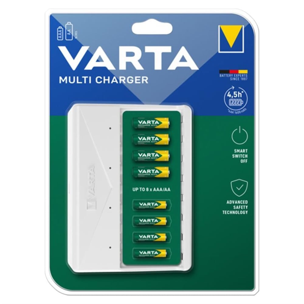 Varta Varta 57659 Usb Multi Charger 8Li Pil Şarj Cihazı (Aa-Aaa-Nımh) - Pil Şarj Cihazları