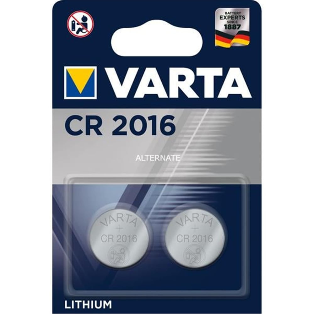 Varta Varta CR 2016 3 Volt Lityum Pil (2'li Paket) - Piller