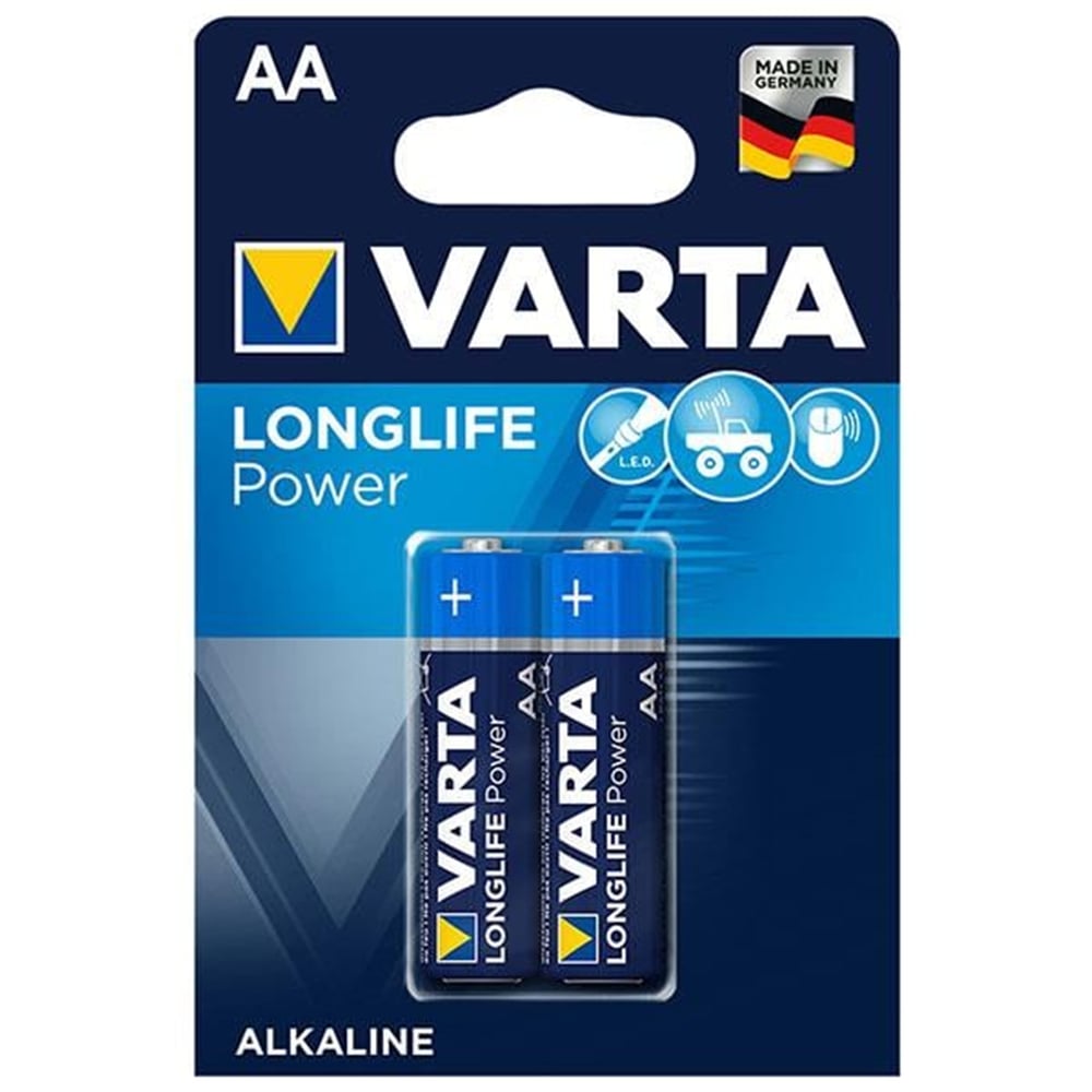 Varta Varta Longlife Power Alkalin AA Kalem Pil 2'li Paket - Piller