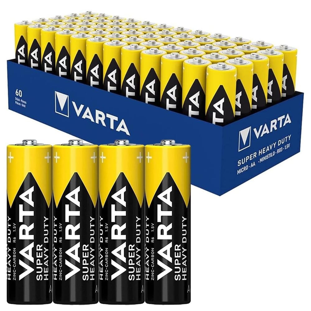 Varta Varta Superlife Çinko AA Kalem Pil (60'lı Paket) - Piller