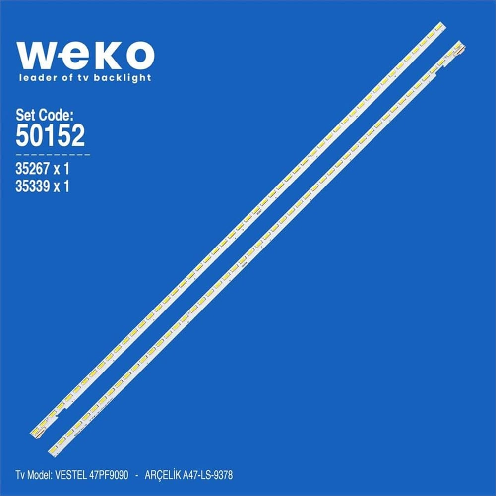 Weko Vestel 47PF9090 47'' İnç 2 Adet Tv Led Bar - Vestel Led Bar