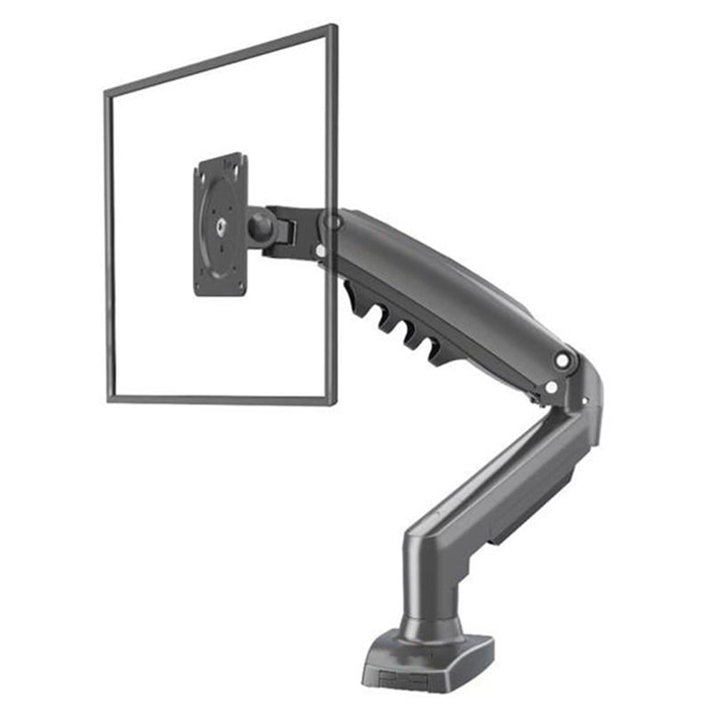 Powermaster Vontech F80 17-30'' Amortisörlü Stand Tek Kol Lcd - Led Monitör Tutucu Stand Askı Aparatı - Tv Askı Aparatları
