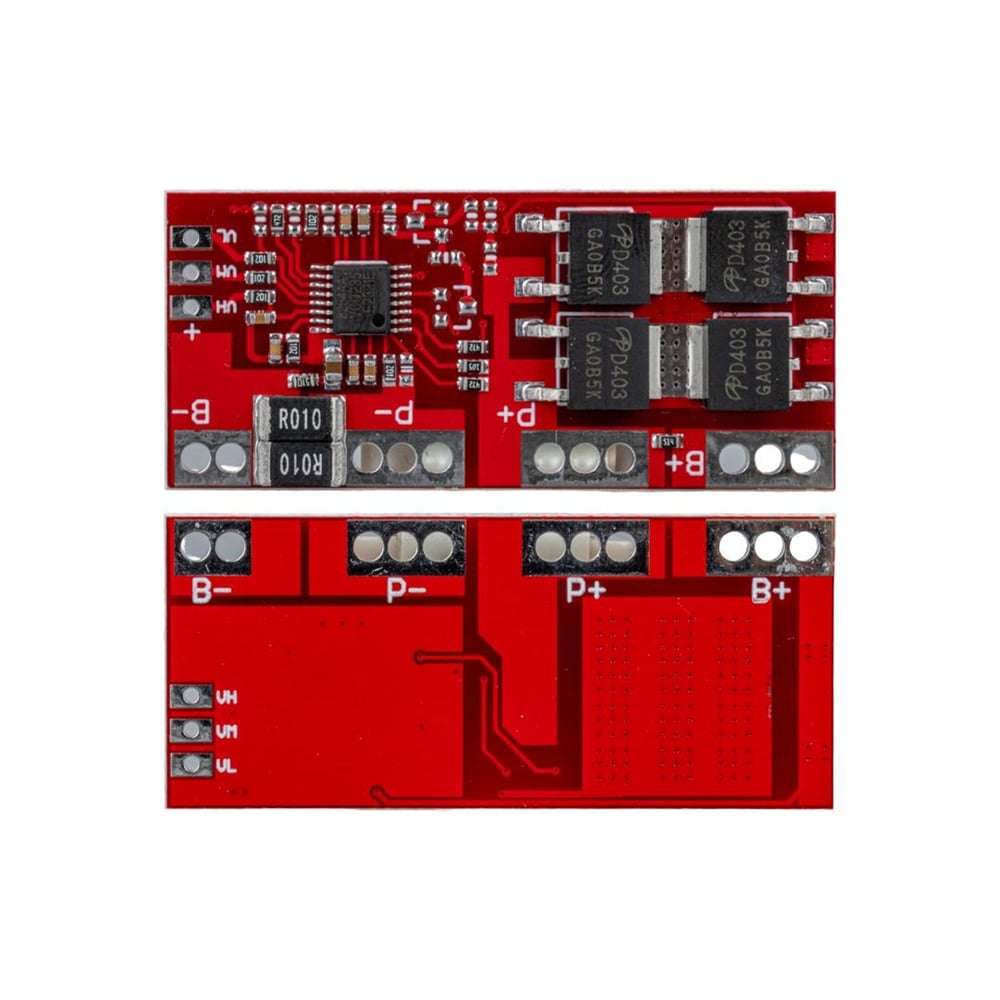 Weko Weko BMS-23898 4S 30A BMS Devresi Lityum Batarya Şarj Modülü - Pil Koruma Devresi BMS