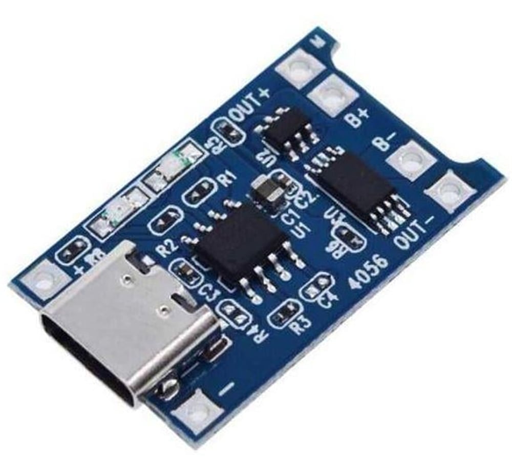 Weko Weko BMS-TP4056 2S 5A BMS Devresi Lityum Batarya Şarj Modülü Type-C 28*17*4Mm - Pil Koruma Devresi BMS