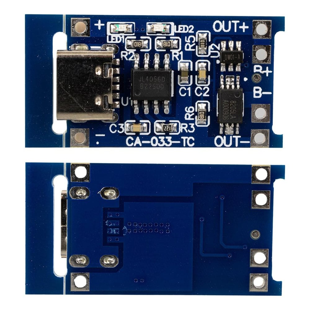 Weko Weko CA-033-TP Type-C Port 18650 Li-iOn Pil Koruma Kartı - Pil Koruma Devresi BMS