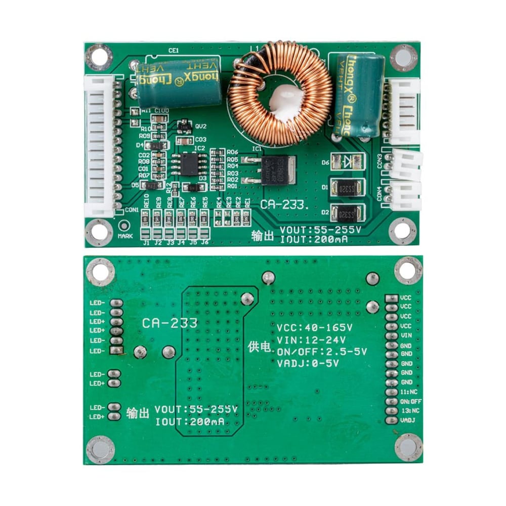 Weko Weko CA-233 Lcd-Led Üniversal Yükseltici Board 32-60 Inch 40-165 Volt Girişli 55-255 Volt Çıkışlı - LCD İnvertör