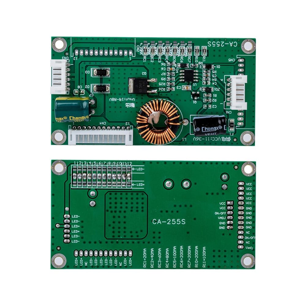 Weko Weko CA-255S LCD LED Driver 10-48 İnç TV Backlight Driver 85X45mm Input:10V-36V Output: 18-88V Adaptif - LCD Driver