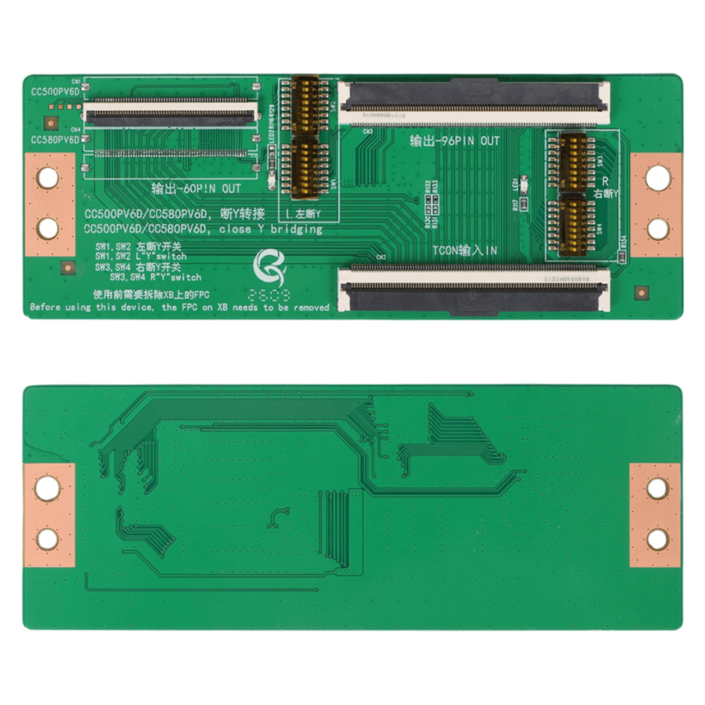 Weko Weko T-Con CC500PV6D 60 Pin In - 96 Pin Out Flexi Çevirici Kartı - T-Con Board