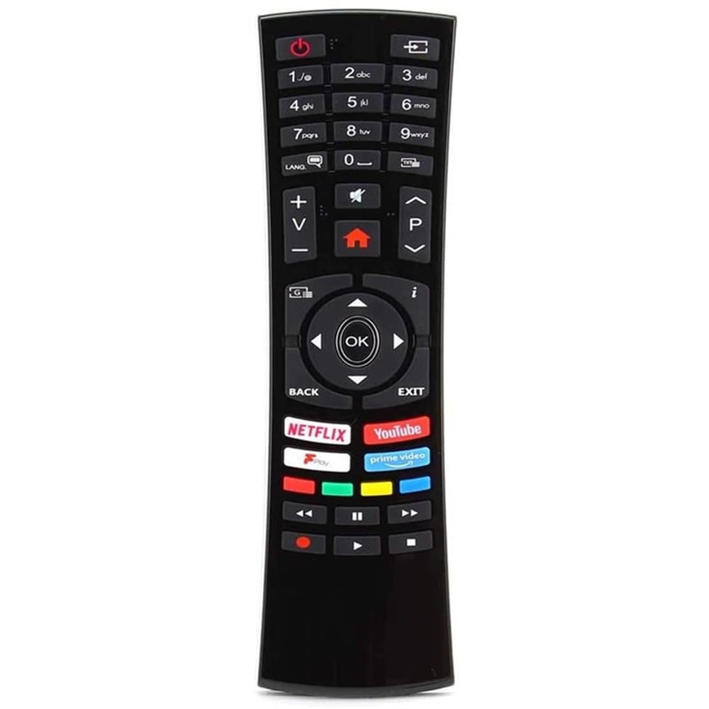 Vestel Weko Vestel R/C 4391P Black Fplay Netflix-Youtube-Play Tuşlu Lcd Led Tv Kumanda (70151=14918) - Lcd-Led-Plazma TV Kumandaları