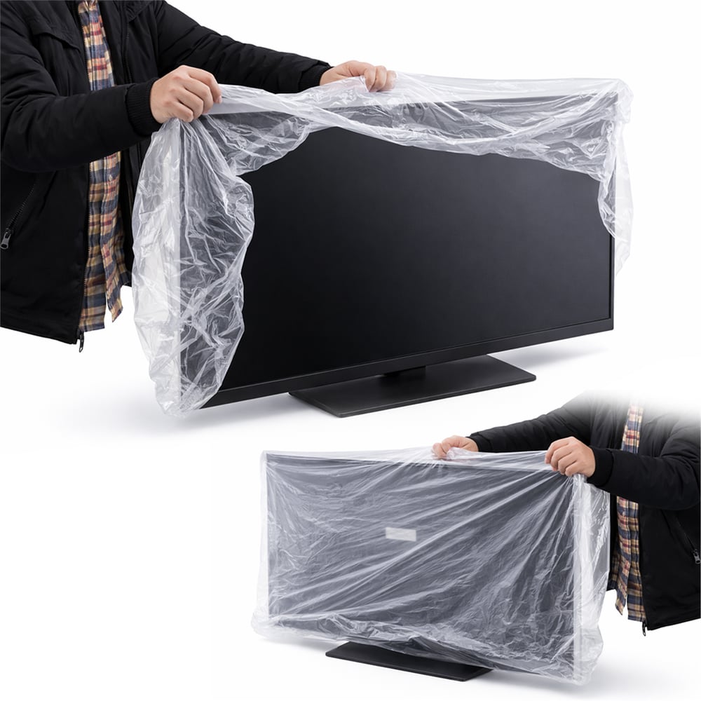 Weko Weko WK-23093 32 Inç TV Monitör Toz Nem Önleyici Şeffaf Ekran Koruma Poşeti - Tv Tamir Malzemeleri
