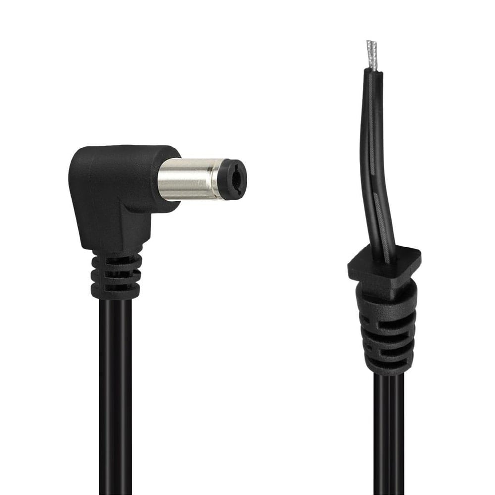 Weko Weko Yerli Üretim 1.2 Metre L Tipi Jacklı Notebook Adaptör Kablosu 5.5*2.5 Uçlu - Laptop Adaptör Kabloları