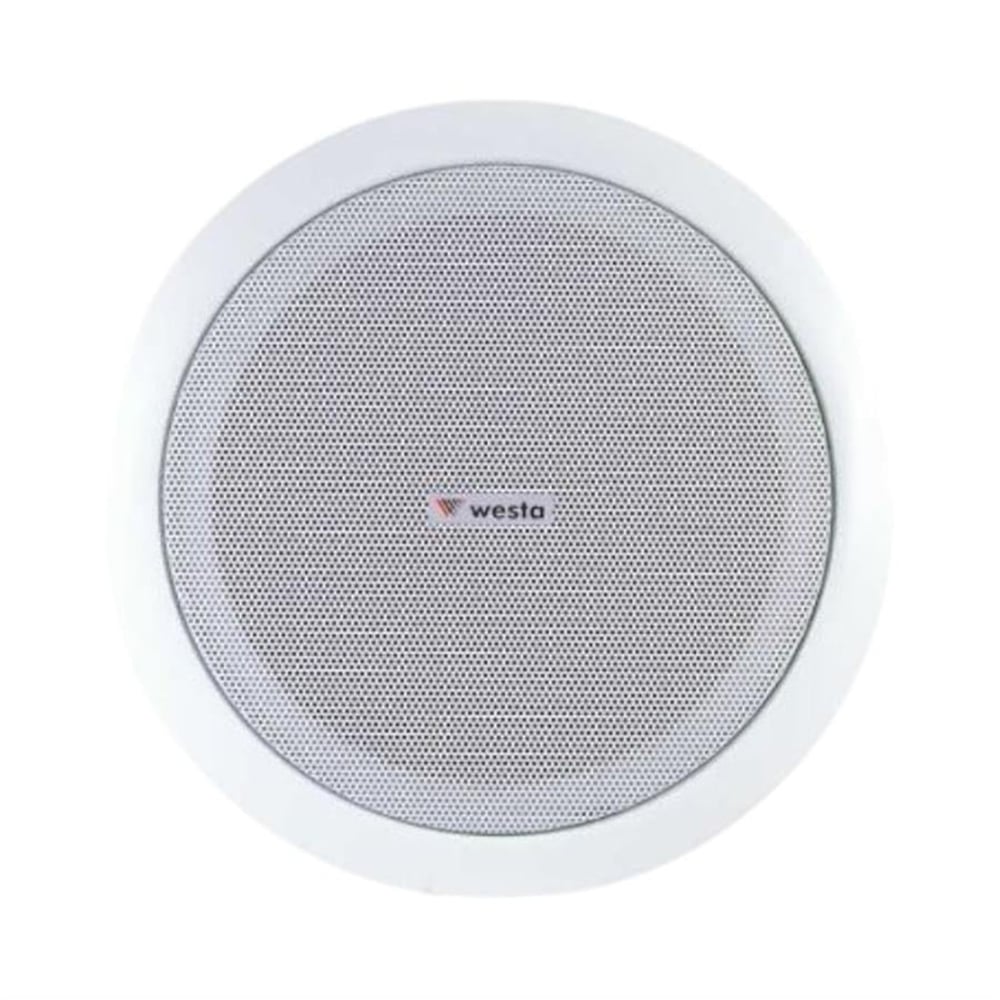 Westa Westa Ws-1013T 13 Cm 6 Watt 8 Ohm 5 Beyaz Trafolu Alçıpan Hoparlör - Seslendirme Hoparlörleri