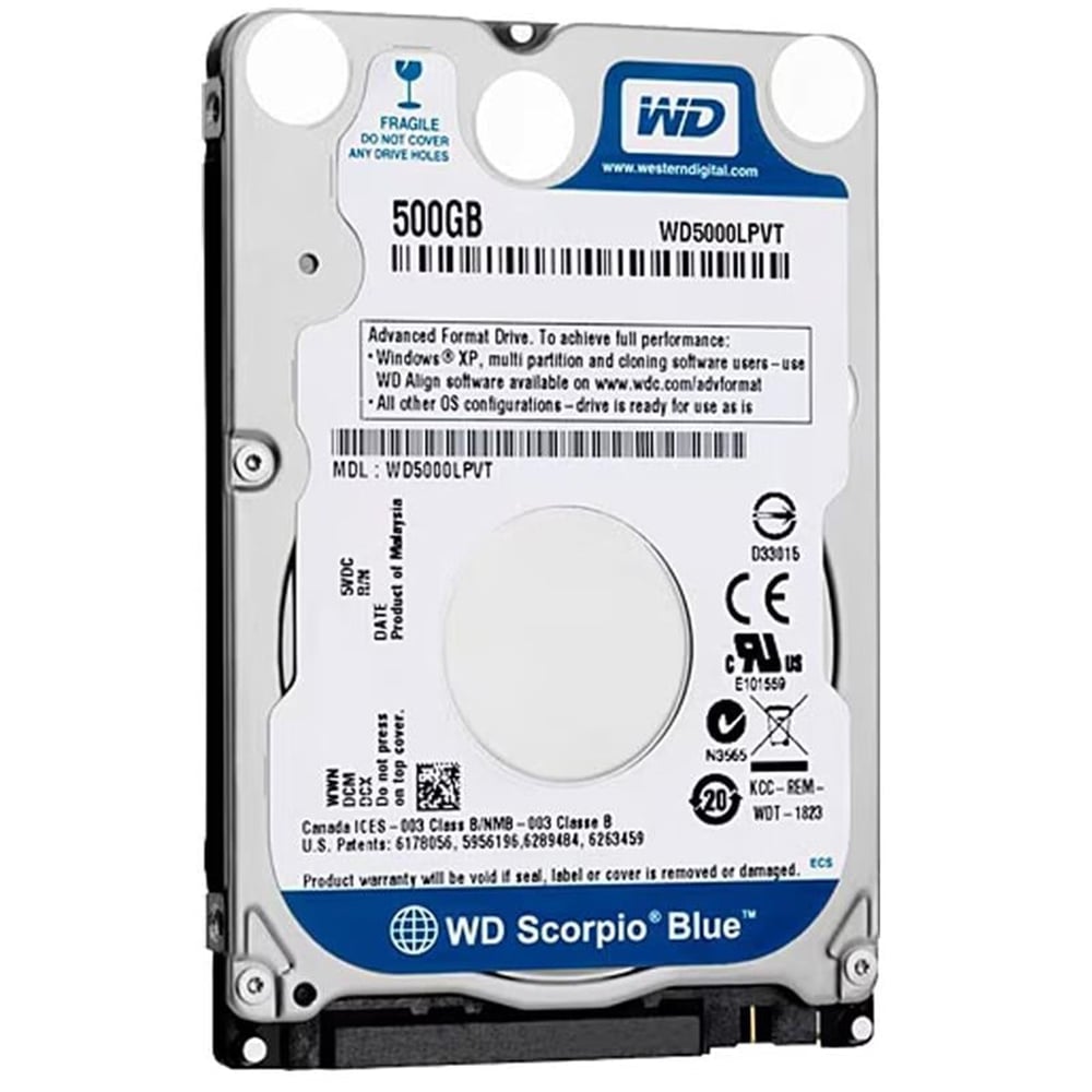 Western Digital Western Digital 500 Gb Harddisk - SSD Harddisk