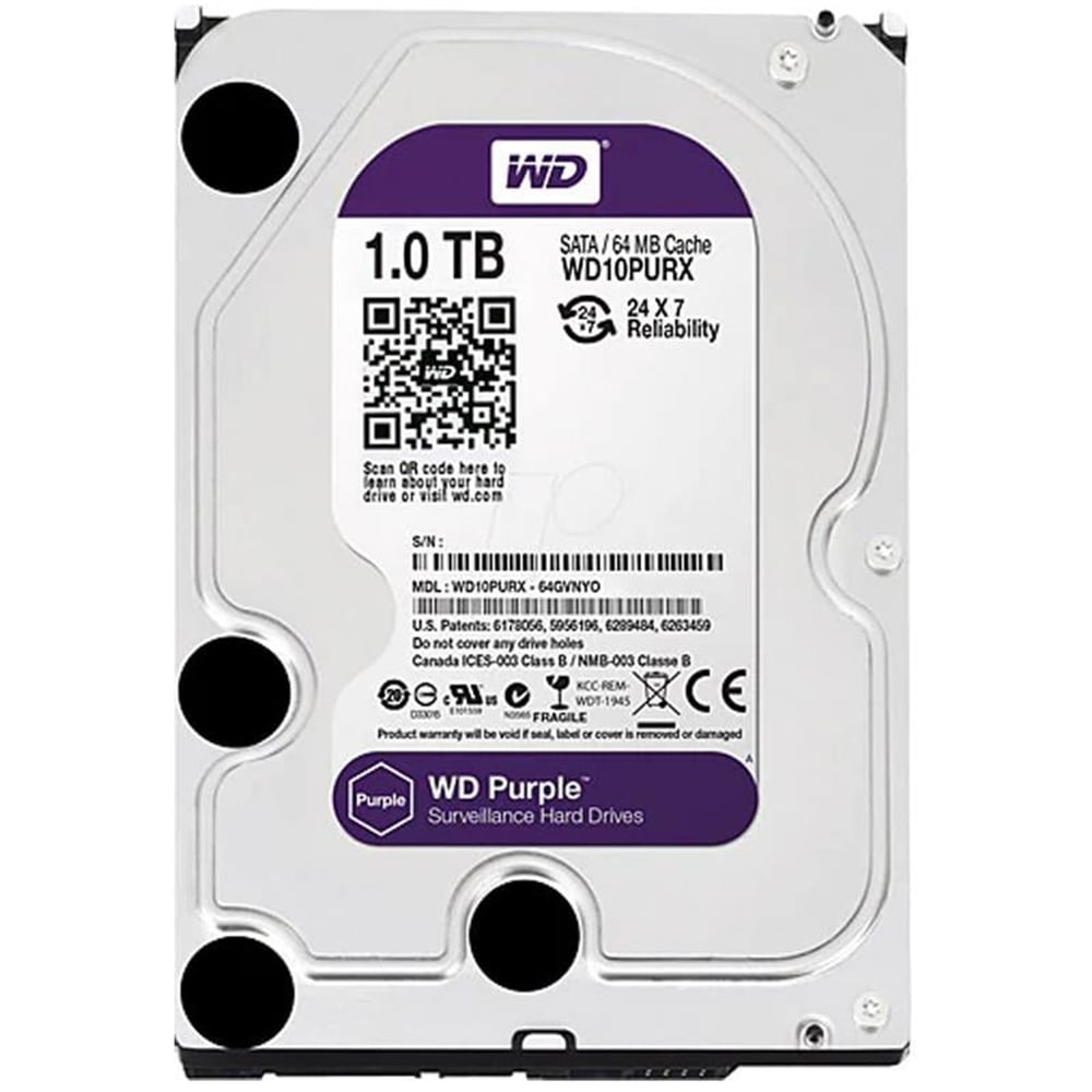Western Digital Western Digital WD10PURX 1 TB 5400 Rpm 3.5