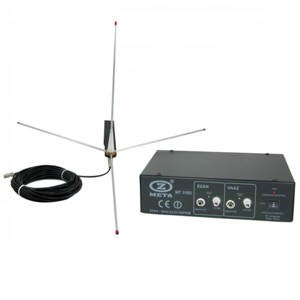 Westsound Westsound MT-3102 Vhf-Uhf Ezan Ve Vaaz İç Ortam Telsiz Alıcı Ünitesi - Merkezi Ezan Vaaz Sistemi