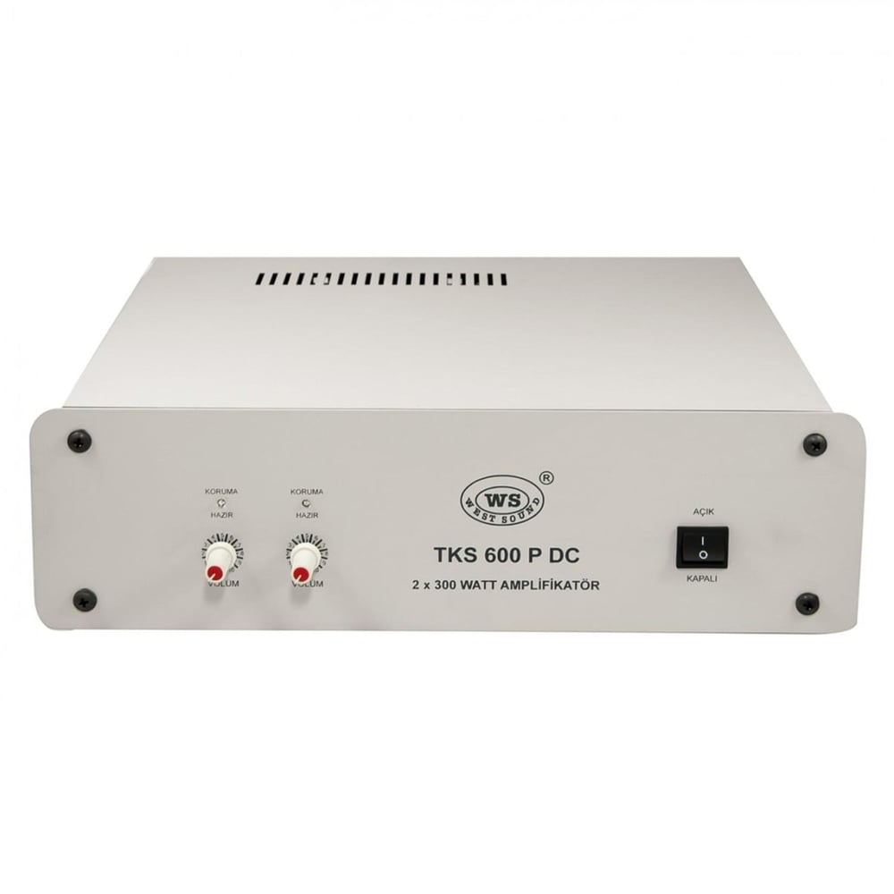 Westsound Westsound Tks 600 P 2X300W Dc 12V/24V Trafosuz Anfi - Seslendirme Amfileri
