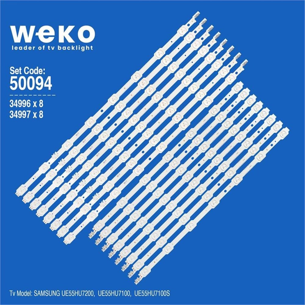 Weko Wkset-5094 34996X8 34997X8 Samsung_2014Svs55_Curved_3228 16 Adet Led Bar - Tv Led Bar