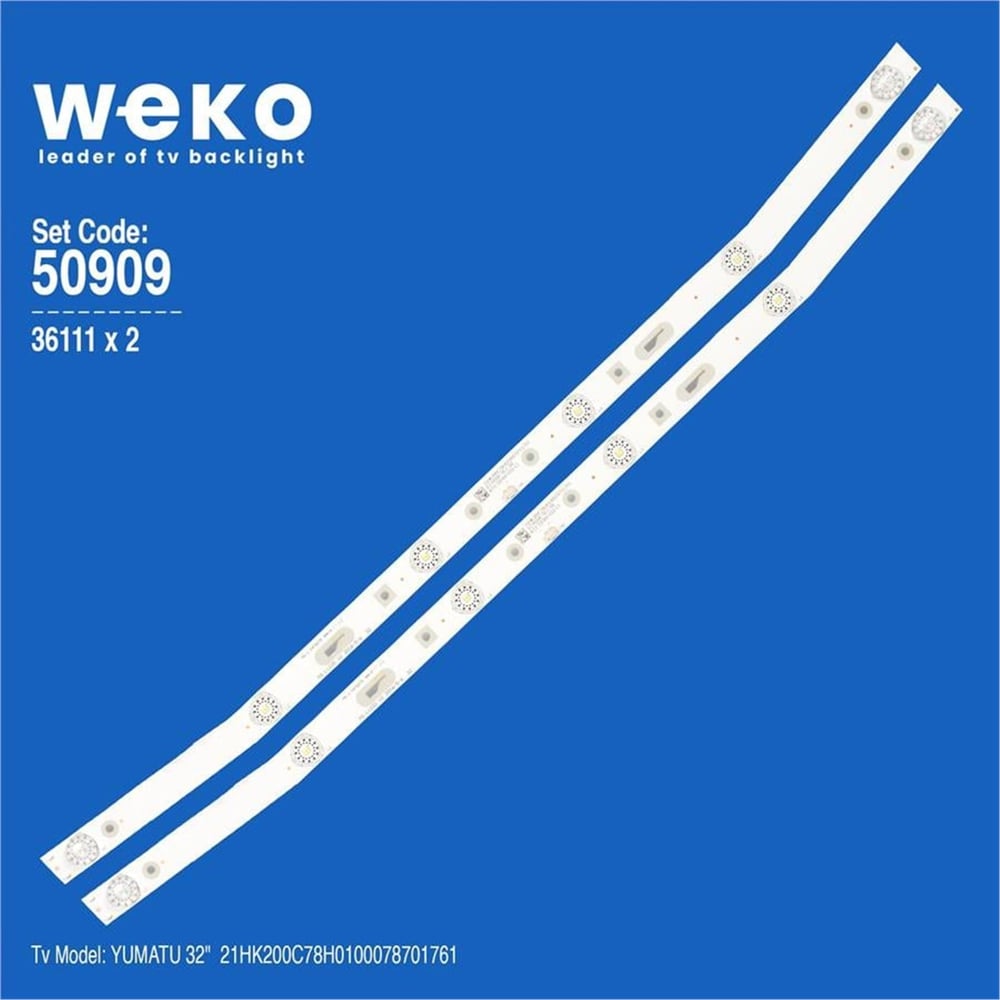 Weko Wkset-5909 36111X2 Ms-L1220 V2 2016-5-6 Ys-L E479275 2 Adet Led Bar - Tv Led Bar