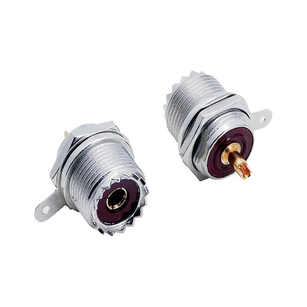 Powermaster Yuvarlak Ti̇p Uhf Konnektör Şase - Fiş - Jack - Şase - Buton - Konnektör