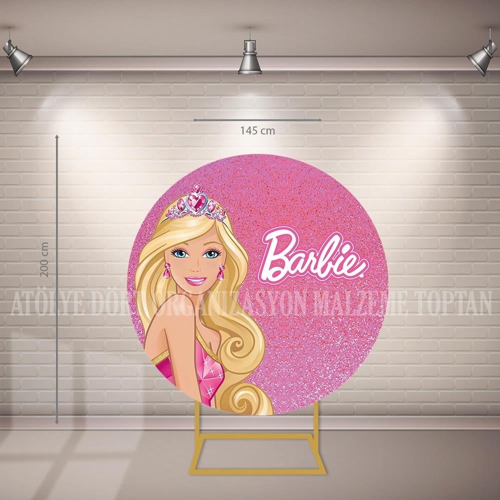 Barbie Çember Kumaş Giydirme