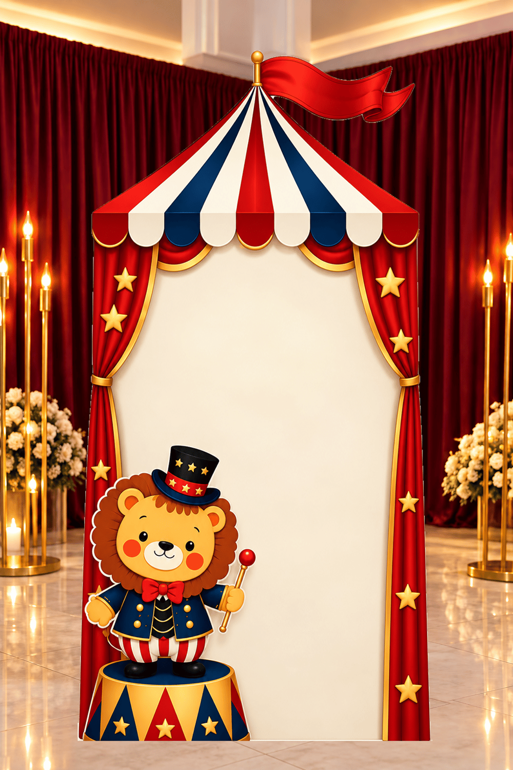 Circus Konseptli Arka Fon